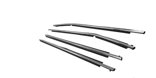 طقم مسطرة نيكل زجاج الابواب تويوتا - كورولا 2008 2...