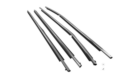 طقم مسطرة نيكل زجاج الابواب تويوتا - كورولا 2008 2...