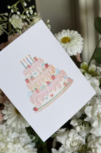 Personal gift card for children