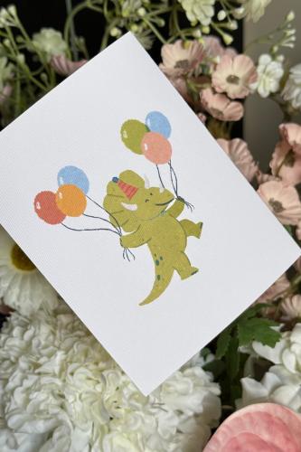 Personal gift card for children