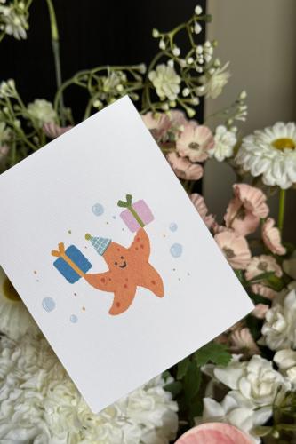 Personal gift card for children
