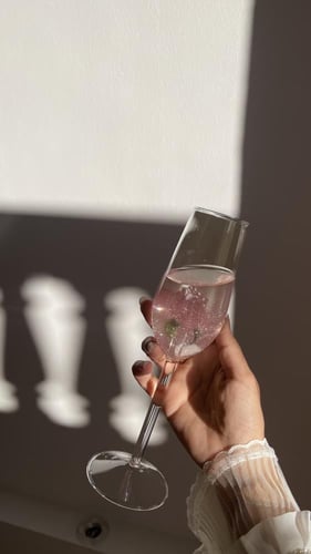 كوب بوردة داخلية وردي