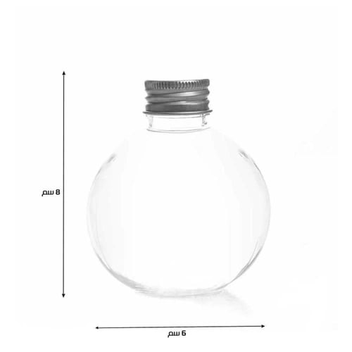 12 علبة بلاستيكية شفافة