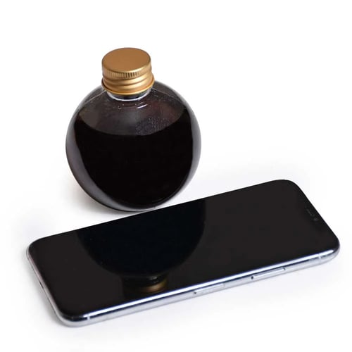 12 علبة بلاستيكية شفافة