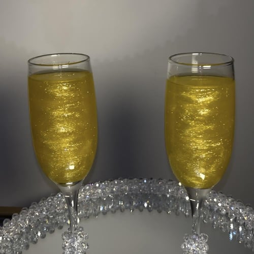 علبة جليتر غذائي ذهبي 4g