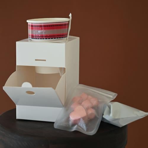 كاندي هوت شوكليت ومارشميلو جليتر