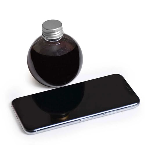 12 علبة بلاستيكية شفافة