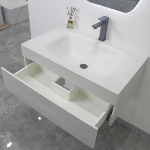 مغسلة بورسلان 80سم hot bending درج سحاب OS172 حوض...