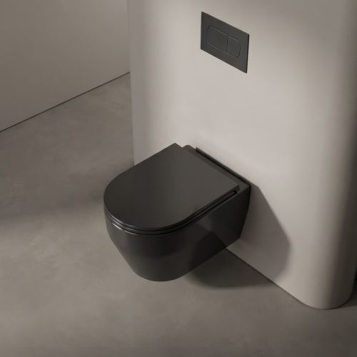 كرسي تعليق LOLO511-2 ROUND صيني اسود 51*36*32 سم U...