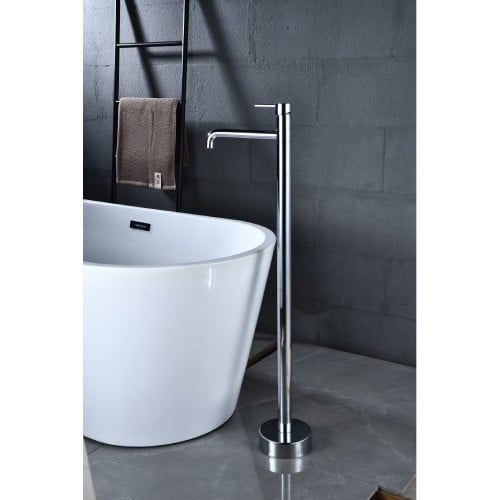 خلاط مغطس ارضي او جداري كروم