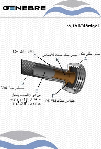 لي اسباني 1/2*1/2 60سم