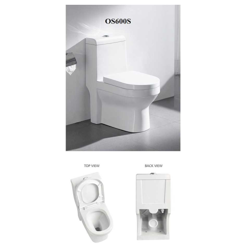 كرسي افرنجي OS600S ابيض 25سم