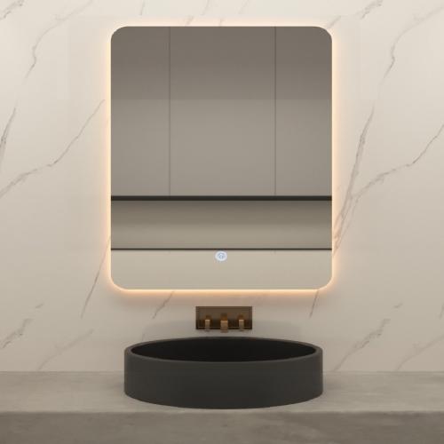 مراية ليد ONE492082 صيني اضاءة خلفية 3 لون 70*90 س...