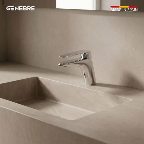 خلاط مغسلة GENEBER كروم قصير