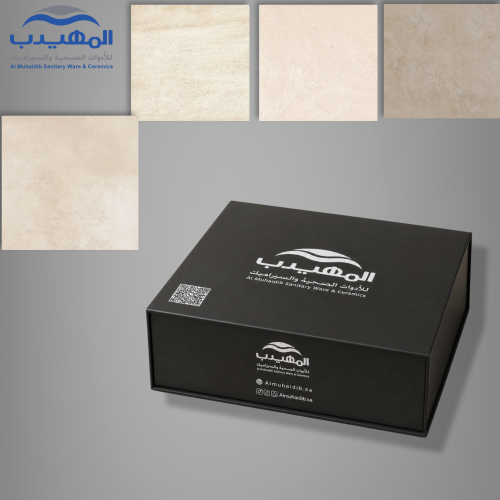 حقيبة عينات-احواش-60*60-سماكة 14مم-بيج