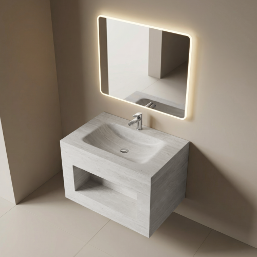 مغسلة بورسلان صندوق hot bending OS195 مقاس 60سم لو...