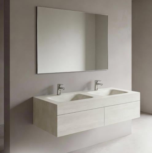 مغسلة بورسلان 120سم hot bending درج سحاب OS206 مقا...