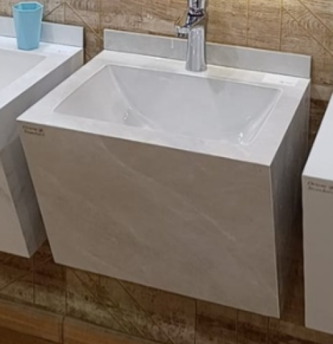 مغسلة تعليق بورسلان OS185 حوض ليزر المقاس 50 سم ال...