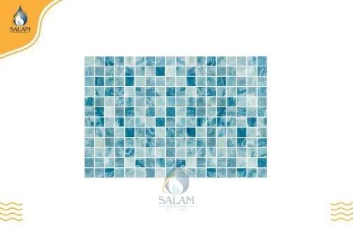 بلاط أسباني موزاييك للمسابح 2.5* 2.5 Baleen ( عينه...