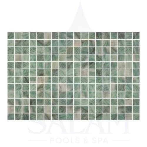 بلاط أسباني موزاييك للمسابح 2.5* 2.5 Caiman ( عينه...