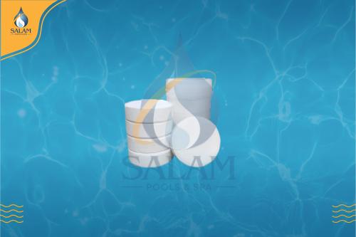 اقراص ( تابلت ) كلور للمسابح عدد 5 وزن 1 كجم