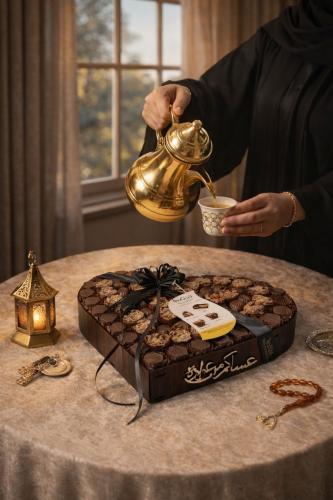 صواني العيد فلافورا وسط قلب