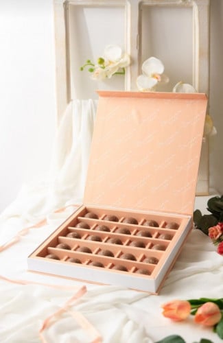 شوكولاتة كراميل توفي مع البندق