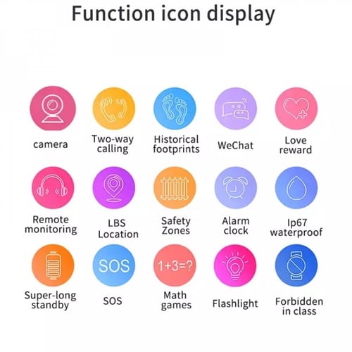 ساعة ذكية للأطفال مع كاميرا
