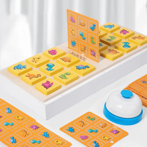 1+1 لعبة تحدي خشبية وجهين