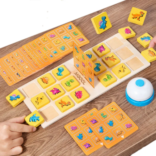 1+1 لعبة تحدي خشبية وجهين