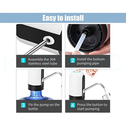 مضخة موزعة ماء أتوماتيكية قابلة للشحن