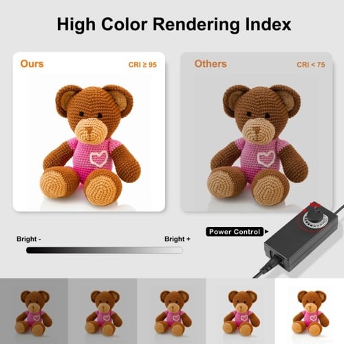 صندوق التصوير 40*40 سم بولوز مع 4 خلفيات