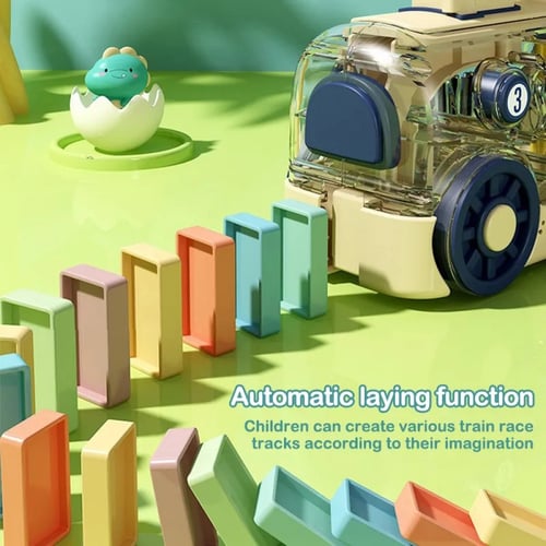 قطار مربعات لعبة الدومينو 80 قطعة