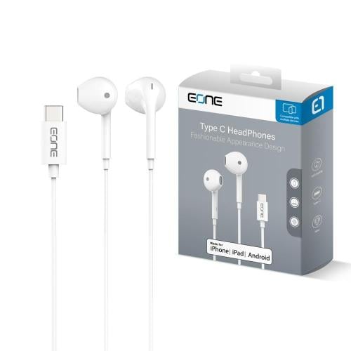 سماعة EONE مدخل تايب سي اصلي ضمان سنتين