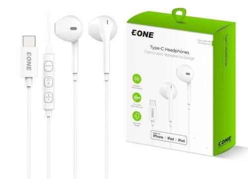 سماعة سلكية تايب سي معتمدة من ابل اي ون EONE