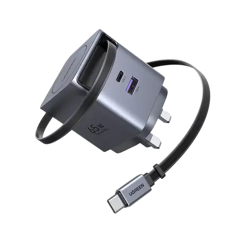 فيش جداري يوجرين 65 واط Nexode Pro مع كابل USB-C م...