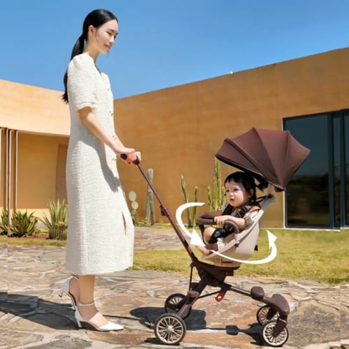 عربة الأطفال القابلة للتحويل 360° من Baobaohao V7