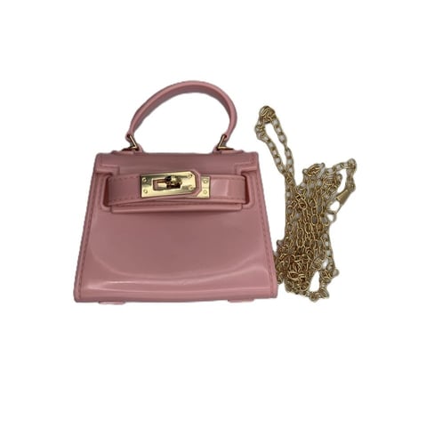 حقيبة سلكون يد وهيكلية صغيرة بقفل معدني – تصميم كل...