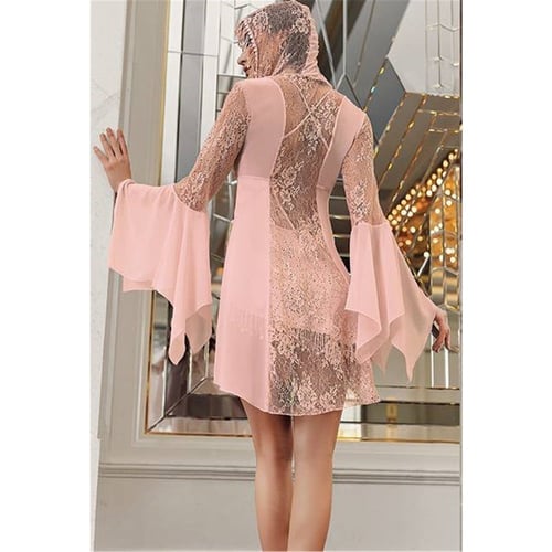 طقم نوم نسائي 4 قطع