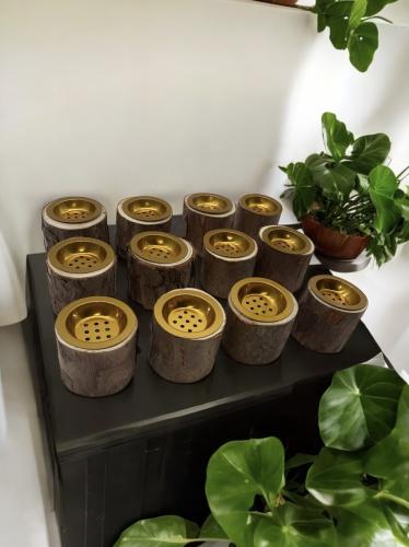 توزيعات مباخر جذع شجرة 12 حبة