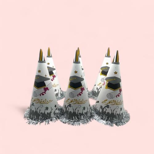 طربوش تخرج للحفلات – عدد 6 حبات