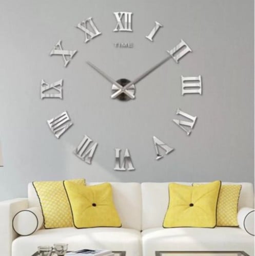 1 + 2 مجاناً ساعة حائط 3D موديل 016S