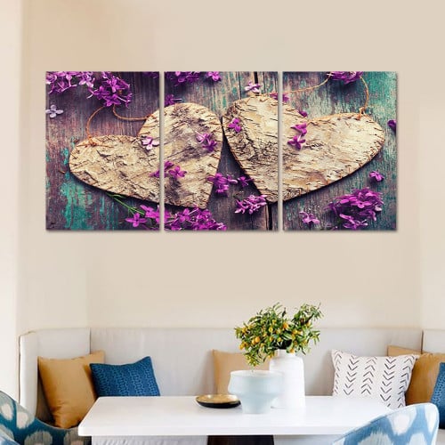 طقم 3 لوحات قماش كانفس موديل (C21)