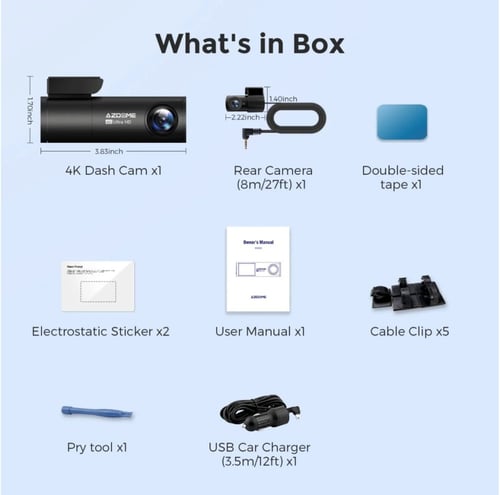 ازدوم M300s امامي 4k وخلفي