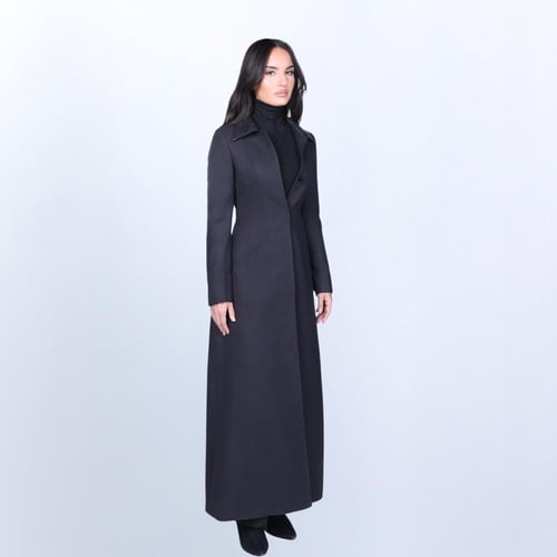 The Celena Fitted Long Coat