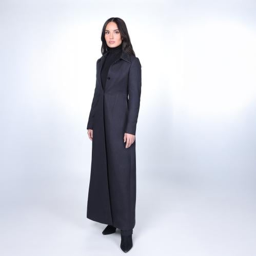 The Celena Fitted Long Coat