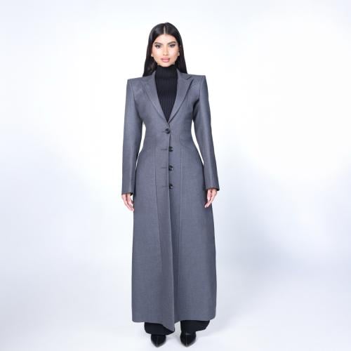 The Areena Fitted Long Coat