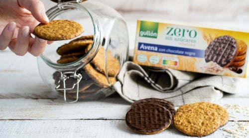 جولن بسكويت شوفان بدون سكر مغطى بالشكولاتة 275 جرا...