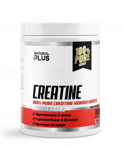 ناتشورال بلس / كرياتين مونوهيدرات 60 حصه بدون نكهة