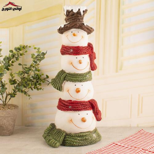 مجسم رجل الثلج